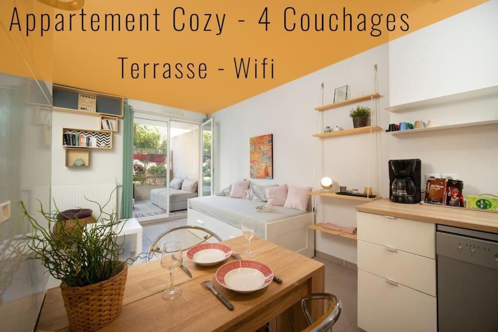 Fully Equipped Apartment With Terrace Sleeps 4 Marseille Exterior photo